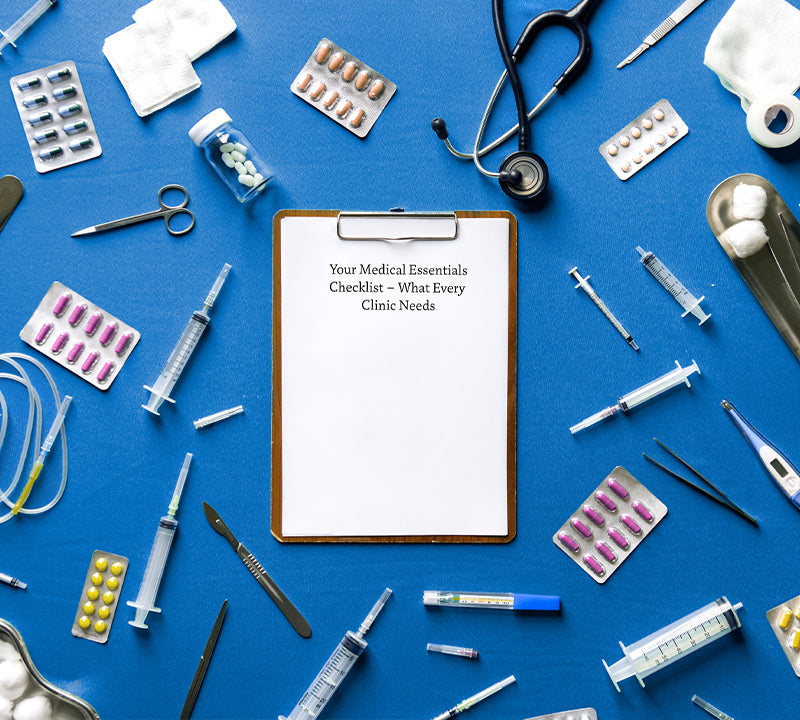 Your Medical Essentials Checklist – What Every Clinic Needs