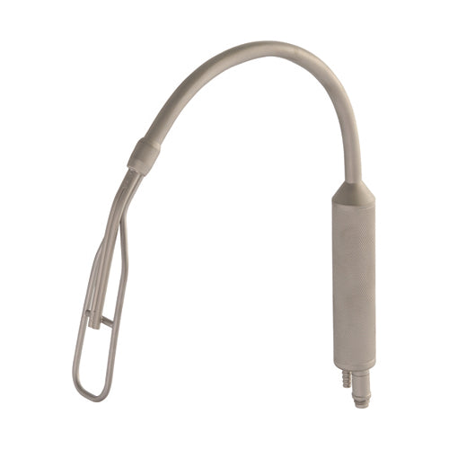 Biggs Mammaplasty Retractor with Fiber Optic and Suction
