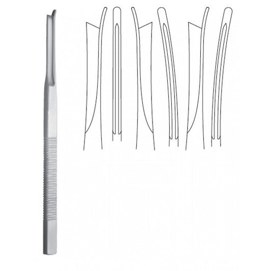 Silver Rhinoplasty Bone Chisel